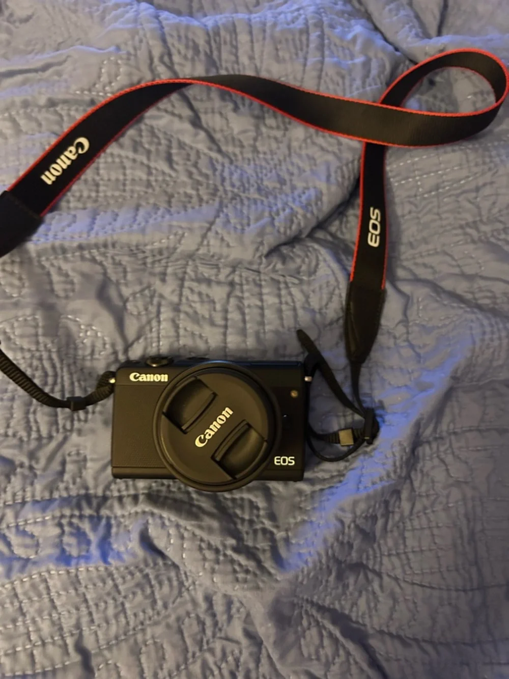Canon EOS M100 Black and Silver Camera Kit